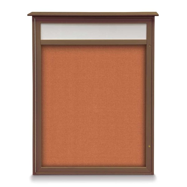 Double Door Enclosed Indoor Letterboard